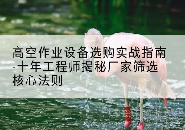 芒康剪叉式升降机厂家-高空作业设备选购实战指南-十年工程师揭秘厂家筛选核心法则